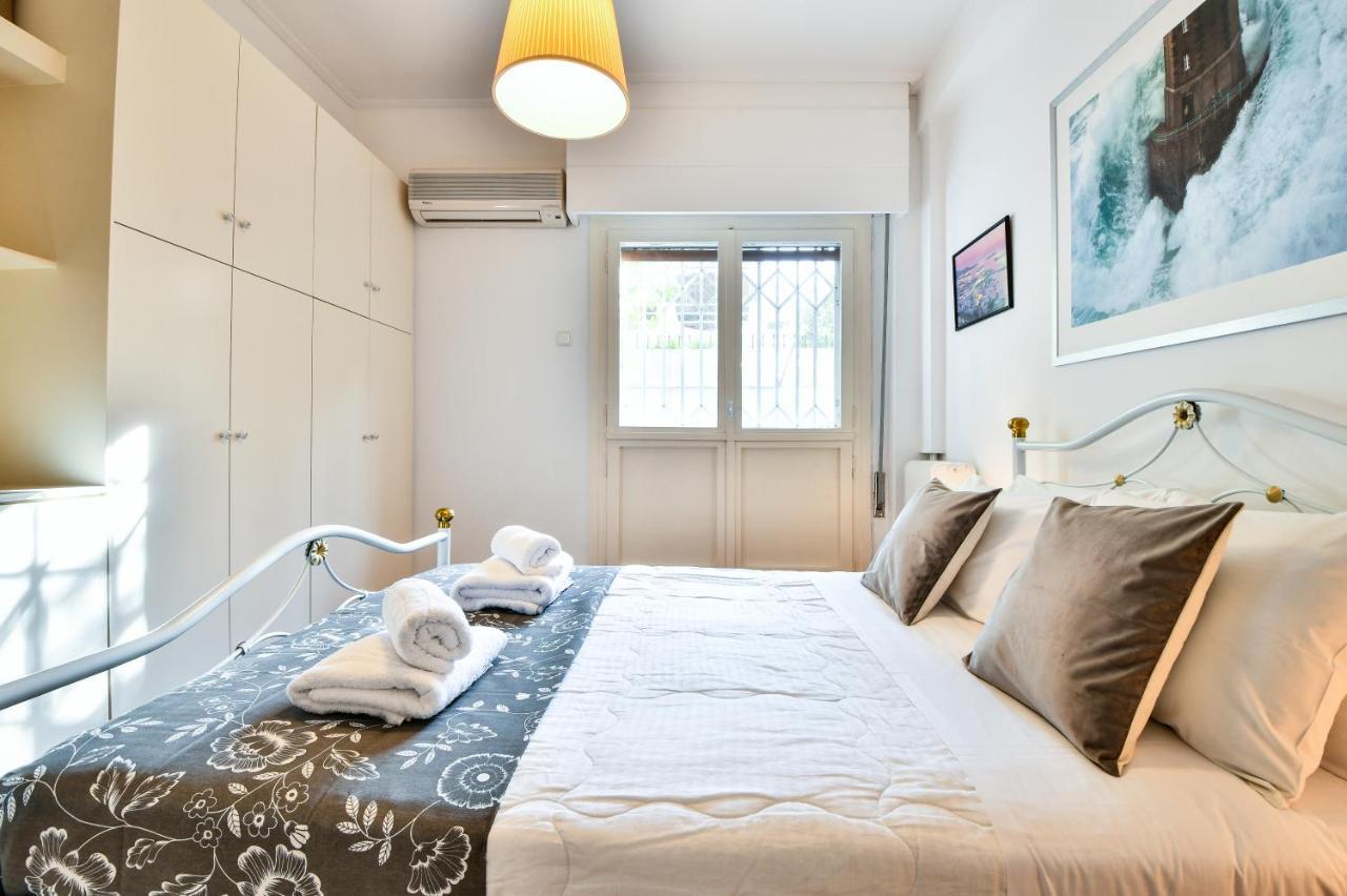 Groovy Apartment By The Sea With Garden Palaio Faliro Zewnętrze zdjęcie