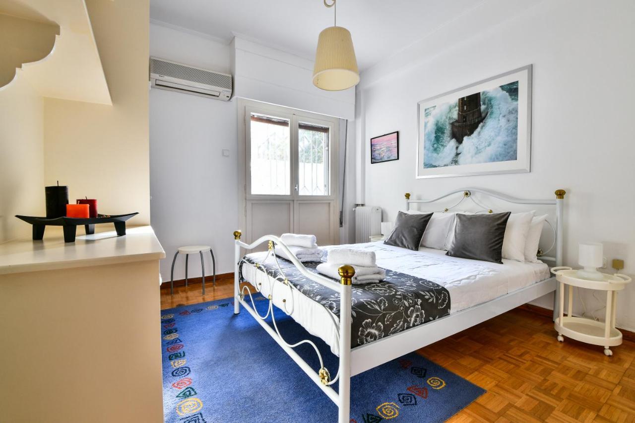 Groovy Apartment By The Sea With Garden Palaio Faliro Zewnętrze zdjęcie
