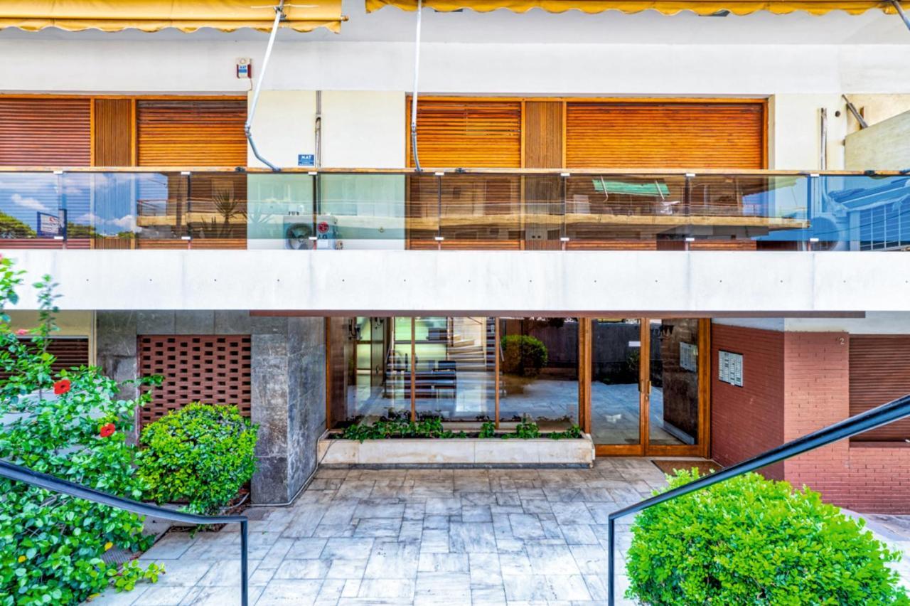Groovy Apartment By The Sea With Garden Palaio Faliro Zewnętrze zdjęcie