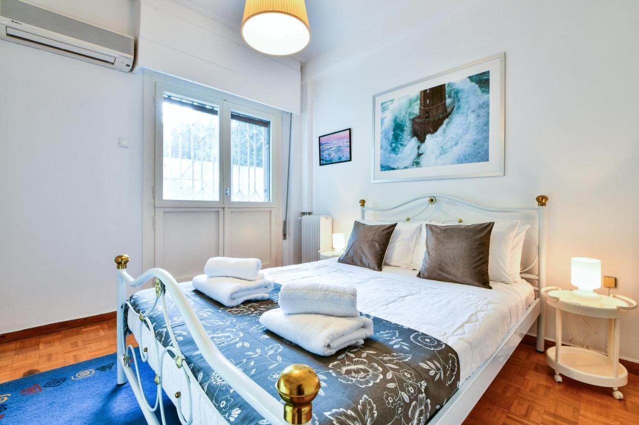 Groovy Apartment By The Sea With Garden Palaio Faliro Zewnętrze zdjęcie